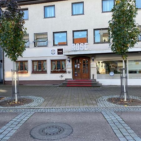 Hotel Goldene Rose Ebersbach an der Fils Buitenkant foto